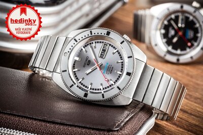 Seiko 5 Sports Automatic SRPL03K1 Heritage Design Re-creation Limited Edition (+ náhradní řemínek)