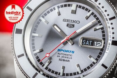 Seiko 5 Sports Automatic SRPL03K1 Heritage Design Re-creation Limited Edition (+ náhradní řemínek)