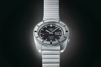 Seiko 5 Sports Automatic SRPL05K1 Heritage Design Re-creation Limited Edition 9999pcs (+ náhradní řemínek)