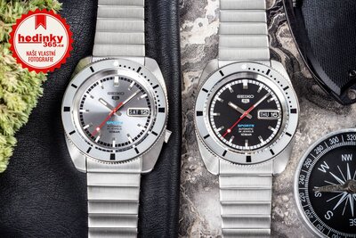 Seiko 5 Sports Automatic SRPL05K1 Heritage Design Re-creation Limited Edition 9999pcs (+ náhradní řemínek)
