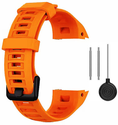 Silikonový řemínek Ricardo (pro Garmin Instinct 2S), oranžový