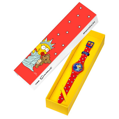 Swatch Little Lady Liberty (The Simpsons) SO28Z120