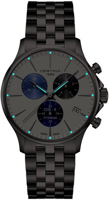 Certina DS-8 Quartz Precidrive COSC Chronograph C045.417.44.011.00