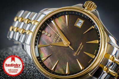 Certina DS Action Lady Quartz Precidrive COSC Chronometer Diamonds C032.051.22.126.01