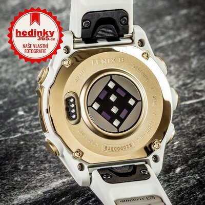 Garmin Fenix 8 AMOLED 43 mm, Sapphire Soft Gold Stainless Steel Fog Gray (rozbalené)
