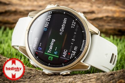 Garmin Fenix 8 AMOLED 43 mm, Sapphire Soft Gold Stainless Steel Fog Gray (II. Jakost)