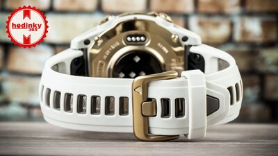Garmin Fenix 8 AMOLED 43 mm, Sapphire Soft Gold Stainless Steel Fog Gray (II. Jakost)