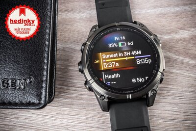 Garmin Fenix 8 AMOLED 47 mm, Sapphire Carbon Gray DLC Titanium Black (II. Jakost)