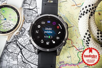 Garmin Fenix 8 AMOLED 47 mm, Sapphire Carbon Gray DLC Titanium Black (II. Jakost)