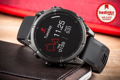 Garmin Fenix 8 AMOLED 47 mm, Sapphire Carbon Gray DLC Titanium Black (II. Jakost)