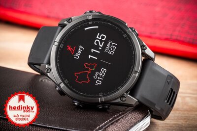 Garmin Fenix 8 AMOLED 47 mm, Sapphire Carbon Gray DLC Titanium Black (II. Jakost)