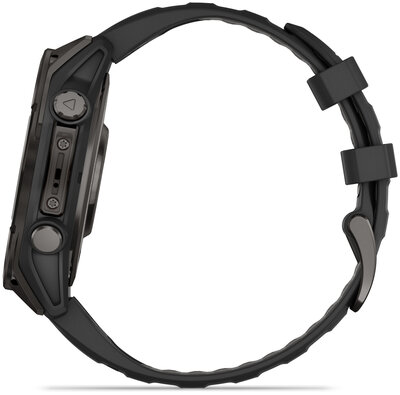 Garmin Fenix 8 AMOLED 47mm, Sapphire Carbon Gray DLC Titanium Black (rozbalené)