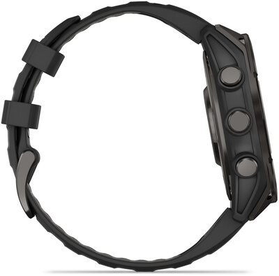 Garmin Fenix 8 AMOLED 47mm, Sapphire Carbon Gray DLC Titanium Black (rozbalené)