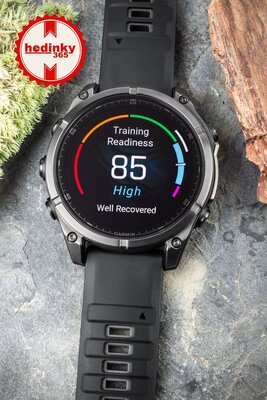 Garmin Fenix 8 AMOLED 47mm, Sapphire Carbon Gray DLC Titanium Black (rozbalené)