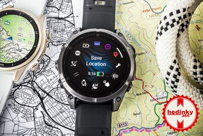 Garmin Fenix 8 AMOLED 47mm, Sapphire Carbon Gray DLC Titanium Black (rozbalené)