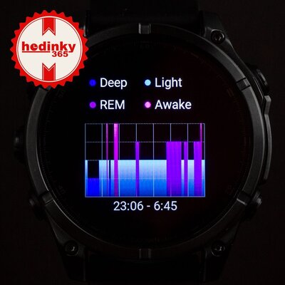 Garmin Fenix 8 AMOLED 47mm, Sapphire Carbon Gray DLC Titanium Black (rozbalené)