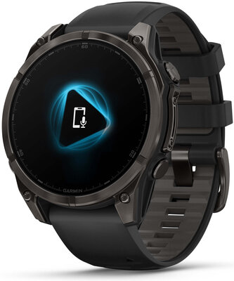 Garmin Fenix 8 AMOLED 47mm, Sapphire Carbon Gray DLC Titanium Black (rozbalené)