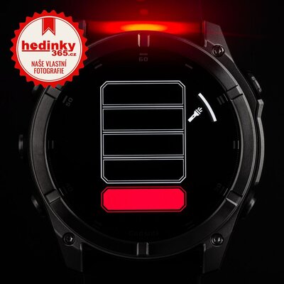 Garmin Fenix 8 AMOLED 51 mm, Exclusive Titanium Graphite Brown Leather Band (Premium) (+ náhradní řemínek) (rozbalené)