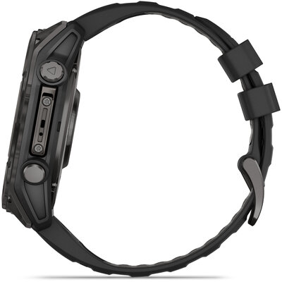 Garmin Fenix 8 AMOLED 51 mm, Sapphire Carbon Gray DLC Titanium Black (rozbalené)