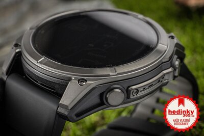 Garmin Fenix 8 AMOLED 51 mm, Sapphire Carbon Gray DLC Titanium Black (rozbalené)