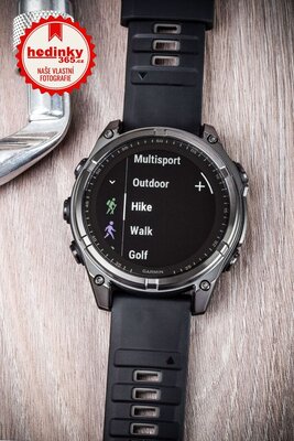 Garmin Fenix 8 SOLAR 47 mm, Sapphire Carbon Gray DLC Titanium Black