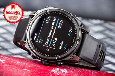 Garmin Fenix 8 SOLAR 47 mm, Sapphire Carbon Gray DLC Titanium Black