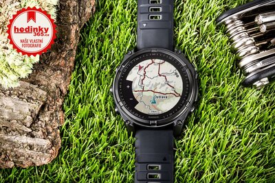 Garmin Fenix 8 SOLAR 47 mm, Sapphire Carbon Gray DLC Titanium Black