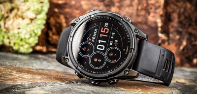 Garmin Fenix 8 Solar 47mm, Sapphire Carbon Gray DLC Titanium Black