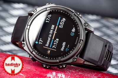 Garmin Fenix 8 Solar 47mm, Sapphire Carbon Gray DLC Titanium Black