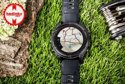 Garmin Fenix 8 Solar 47mm, Sapphire Carbon Gray DLC Titanium Black