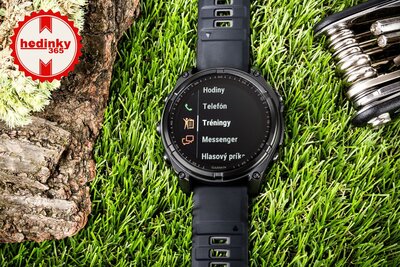 Garmin Fenix 8 Solar 47mm, Sapphire Carbon Gray DLC Titanium Black