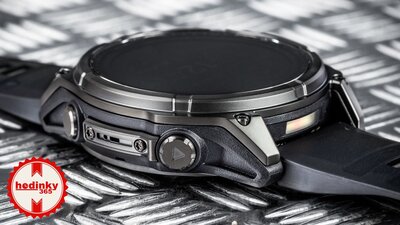 Garmin Fenix 8 Solar 47mm, Sapphire Carbon Gray DLC Titanium Black