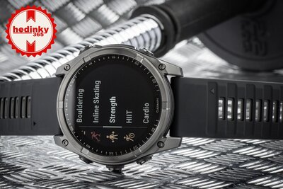 Garmin Fenix 8 Solar 51mm, Sapphire Carbon Gray DLC Titanium Black