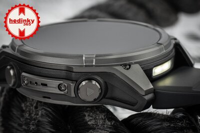 Garmin Fenix 8 Solar 51mm, Sapphire Carbon Gray DLC Titanium Black