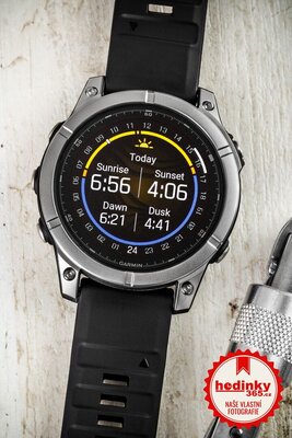 Garmin Fenix E Gray Steel Black