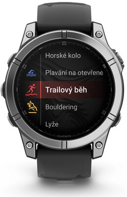 Garmin Fenix E Gray Steel Black