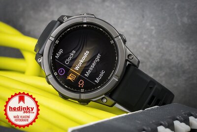 Garmin Fenix E Stainless Steel Carbon Gray