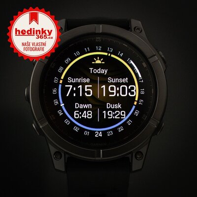 Garmin Fenix E Stainless Steel Carbon Gray
