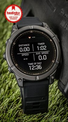 Garmin Fenix E Stainless Steel Carbon Gray