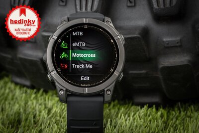 Garmin Fenix E Stainless Steel Carbon Gray