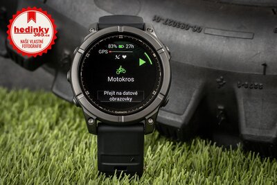 Garmin Fenix E Stainless Steel Carbon Gray