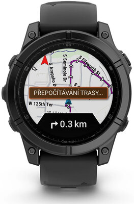Garmin Fenix E Stainless Steel Carbon Gray