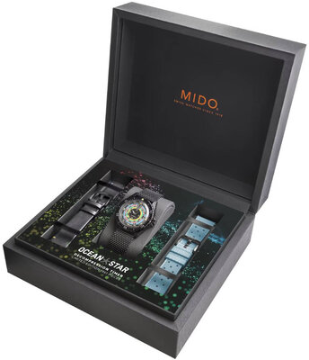 Mido Ocean Star Automatic Decompression Timer M026.807.33.051.00 Limited Edition 1961pcs (+ 2x náhradní řemínek)