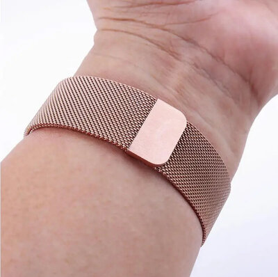Ocelový náramek Ricardo Anfo 20mm, Rose Gold, QuickFit