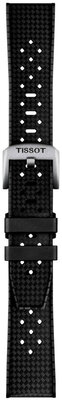 Pryžový řemínek Tissot T852.049.628 20mm, černý, Quick Release