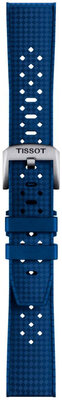 Pryžový řemínek Tissot T852.049.963 20mm, modrý, Quick Release
