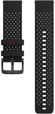 Silikonový řemínek Polar Vantage V3 22mm, černý, velikost S-L, Quick Release
