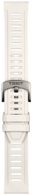 Silikonový řemínek Tissot T852.049.245 21mm, bílý, Quick Release