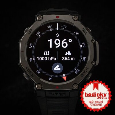 Amazfit T-Rex 3, Onyx Black (II. Jakost)