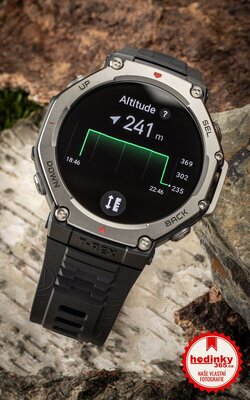 Amazfit T-Rex 3, Onyx Black (II. Jakost)